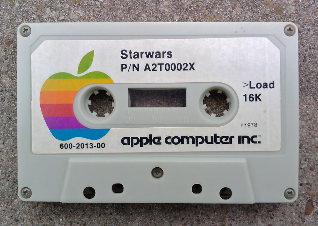 A retro audio cassette tape