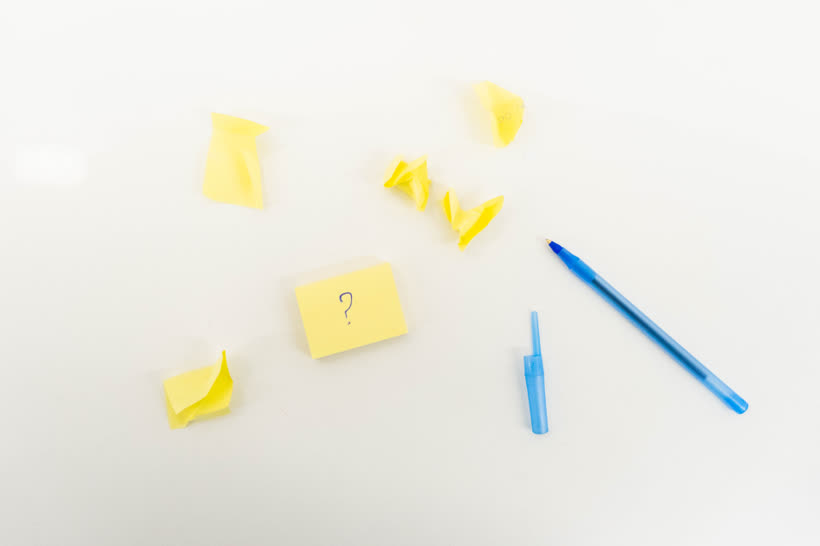 Colorful sticky notes used as quick reminders and memos